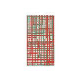 Papersoft Napkins Plaid Green & Red Guest Towels